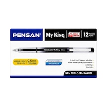 Tr My-king Jel Tükenmez Kalem 0.5mm Siyah 12li Genel