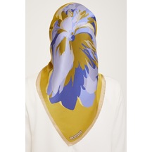 Armine Nostalji Serisi %100 Twill İpek Eşarp 9042d 02