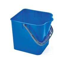 Çift Kovalı Temizlik Arabası Seti Yedek Temiz Su Kovası - 25 Litre - Mavi