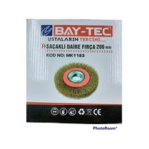 Bay-Tec Saçaklı Daire Fırça 200Mm