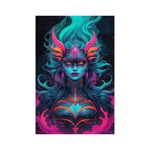Depoba Vamps Kadife Oyuncu Odası Halısı Kaymaz Pamuk Tabanlı Yıkanabilir Antibakteriyel Gamer, Gaming Halısı 140x Çok Renkli