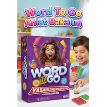 Word To Go 720 Gizli Kelimeli 3600 Anahtar Kelimeli 260 Kartlı Eğitici 4+ Kişilik Aile Kutu Oyunu