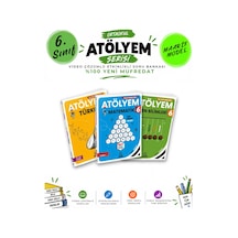 Arı Yayıncılık 6. Sınıf Türkçe-matematik-fen Bilimleri Atölyem Soru Bankası Seti