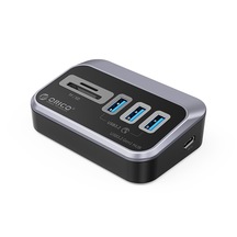 Orıco 4 Portlu Type-c Bağlantılı Usb3.2 Gen1 Tf/sd Kart Okuyucu Çoklayıcı Hub