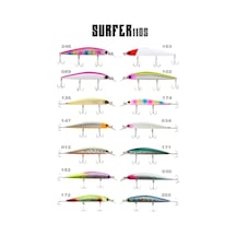 Fujin Surfer 110s 20gr 11cm 030 Pink Head Shiny Maket Balık