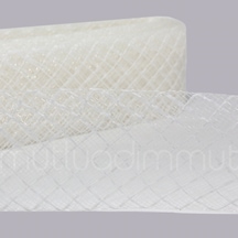 Mutluadim 4,5Cm X 25Metre Koton Baklavalı Gren Esnek Kurdela Gelinlik-Krem