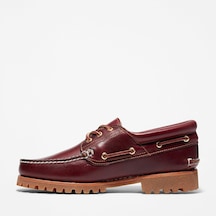 Timberland Tımberland Authentics 3 Eye Classic Lug Tb0500096481-burgundy Çok Renkli