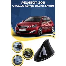 Peugeot 308 Uyumlu Oto Balık Sırtı Anten Elektrikli Köpekbalığı Balina Tavan Anten