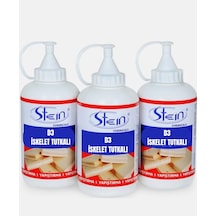 Stein D3 Şeffaf Süper Güçlü Ahşap Tutkalı 550gr. X 3 Adet