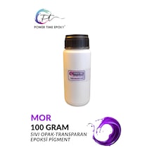 Opak & Transparan Sıvı Pigment Boya 100 Gram / Mor / Epoksi Için