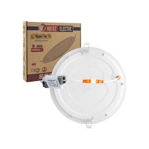 Horoz Slim-18 6400k 18w Beyaz Smd Sıva Altı Panel Led 2 Li Paket Adaptor Sec-Kumanda-Metraj Seç Yok-Kumanda-Yok