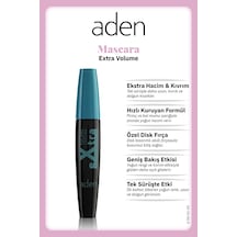 Aden Extra Volume Mascara - Hacim Ve Uzatma Etkili Maskara 0
