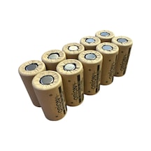 1.2v Ni-cd Sc 1800mah Şarj Edilebilir Pil - Hp - 10 Adet