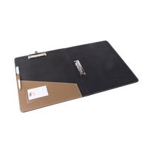Evrak Sunum Tanıtım Firma Klasörü Sekreterlik A4 150 Yaprak Kapasiteli Ring Binder File Vegan 26,5x32 Cm. Vizon