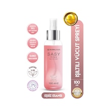 Sasy Pink Işıltılı Vücut Spreyi Kokunla Işılda 100 Ml