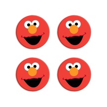 Elmo Ps5/ps4/ps3/xbox One/one X/one S/series X/series S 3d Analog Silikon Koruyucu -4 Adet Elmo-4