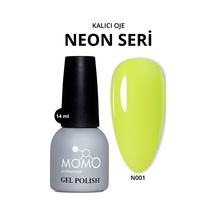 Momo Professional Kalıcı Oje N001 Neon Sarı 14 ML