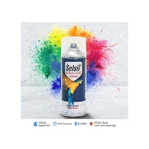 Selsil Rainbow Sprey Boya 400 ML. Siyah Mat