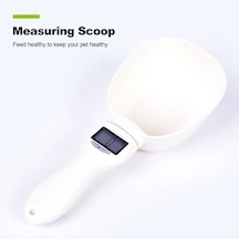 Xindoker Kedi Köpek Besin Ölçüm Kaşığı, Led Ekranlı, Geri Çekilebilir, Taşınabilir, Mutfak Ve Evcil Hayvan İçin 250ml Sağlıklı Malzeme Çok Renkli