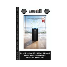 Özel Üretim Ofis Cihaz Mimari Akıllı Hava Temizleyici Tap-500 Pro 55m²