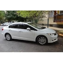 Honda civic fb7 uyumlu cam rüzgarlığı mugen 4.lü 2012+ fb7