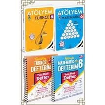 Arı Yayınları 6. Sınıf Matematik + Türkçe Atölyem Ve Defter Seti