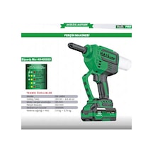 Perçim Makinası 21v Dc-4.0ah Rb-lm64a Haispro