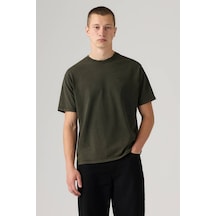Levi's Erkek Eskitme Görünümlü Rosin Red Tab Vintage T-shirt-16490 Yeşil