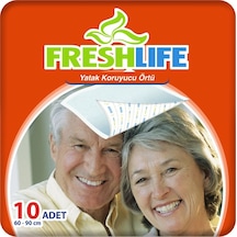 Freshlife Yatak Koruyucu Örtü 60 x 90 CM 10 Adet
