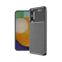 Realme Uyumlu 10 4g Kılıf Zore Karbon Görünümlü Negro Silikon Kapak