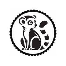 Lemur Tasarım Sticker 30 X 30 Cm