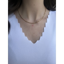 Gold Sarmal Zincir Kolye Altın