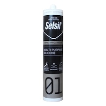 Selsil 01 Genel Amaçlı Silikon 280 Gr Şeffaf
