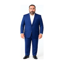 Rkek Takım Elbise 4 Drop Poliviskon Kumaş, Kısa Ve Şişman Erkekler İçin Rahat Kalıp Parlement