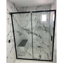 Nokta Duşakabin Teknesiz Cam Duşakabin 1 Sabit 1 Sürgülü Siyah Profilli Sp113 Şeffaf Nokta Duşakabin Teknesiz Cam Duşakabin 1 Sabit 1 Sürgülü Siyah Profilli Sp113 Şeffaf