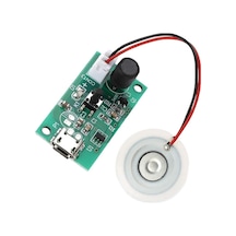 Alkatronik-Micro Usb Ultrasonik Nem Üretici Devre + Seramik Disk Transducer