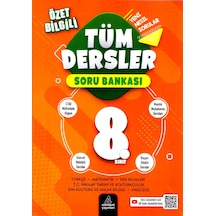 8.Sınıf Tüm Dersler Soru Bankası - 4Element Yayınları