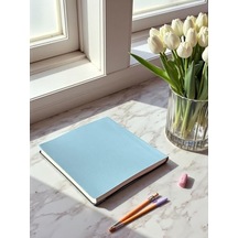 Pu Deri 16.5x16.5 Cm Çizgisiz Not Defteri, 96 Yaprak 124-Pembe
