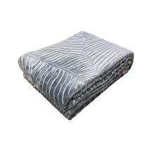 Dinarsu Romance Embos Kutulu Tek Kişilik Battaniye 160 X 220 Gri