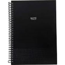 Dilman Black Book Spiralli Yan 16x22 80 Yp Kareli 6612 Diğer