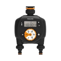 Fiskars 1054792 Sulama Saati - Çift Çıkışlı