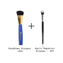 Fondöten Fırçası 459 + Açılı Kapatıcı Fırçası 437