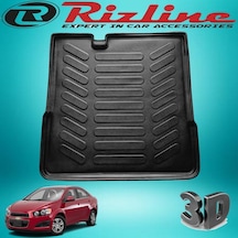 Chevrolet Aveo 3D Bagaj Havuzu Paspası Sd 2011 Sonrası Rizline N11.749