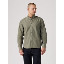 Levi's Erkek Uzun Kollu Haki Gömlek - A7210-0053 Haki