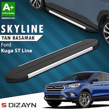 S-dizayn Ford Kuga 2 St-line Skyline Aluminyum Yan Basamak 183 Cm 2017-2019 A+ Kalite