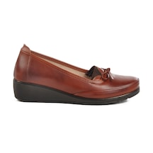 Taba Jel Taban Anatomik İçi Deri Kadın Casual Ayakkabı 101 Z Taba