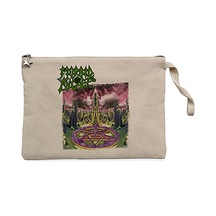 Morbid Angel Domination Krem Clutch Cüzdan / El Çantası Krem