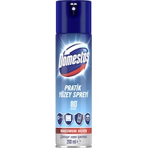 Domestos Pratik Yüzey Spreyi 80° Alkollü 200 ML