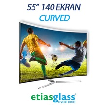 Etiasglass 55''Curved Kavisli Tv Ekran Koruyucu/ 3 Mm Koruma Camı