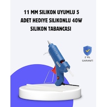 Flzdgnkr Sıcak Mum Tabancası 40w 5 Silikon Hediyeli Kolay Ve Hızlı Yapıştırma